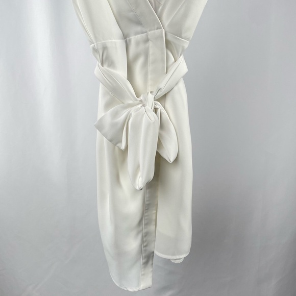 The Fifth‎ Label Sleeveless Tie Wrap Dress in White Size Extra Small - Picture 6 of 10